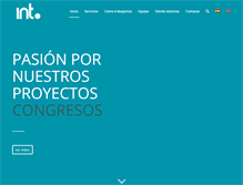 Tablet Screenshot of int-meetings.com